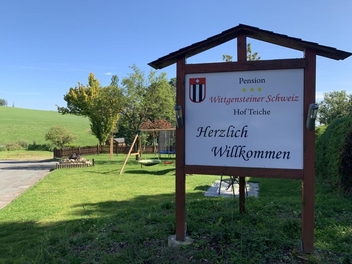 Pension Wittgensteiner Schweiz Бад Берлебург Екстериор снимка